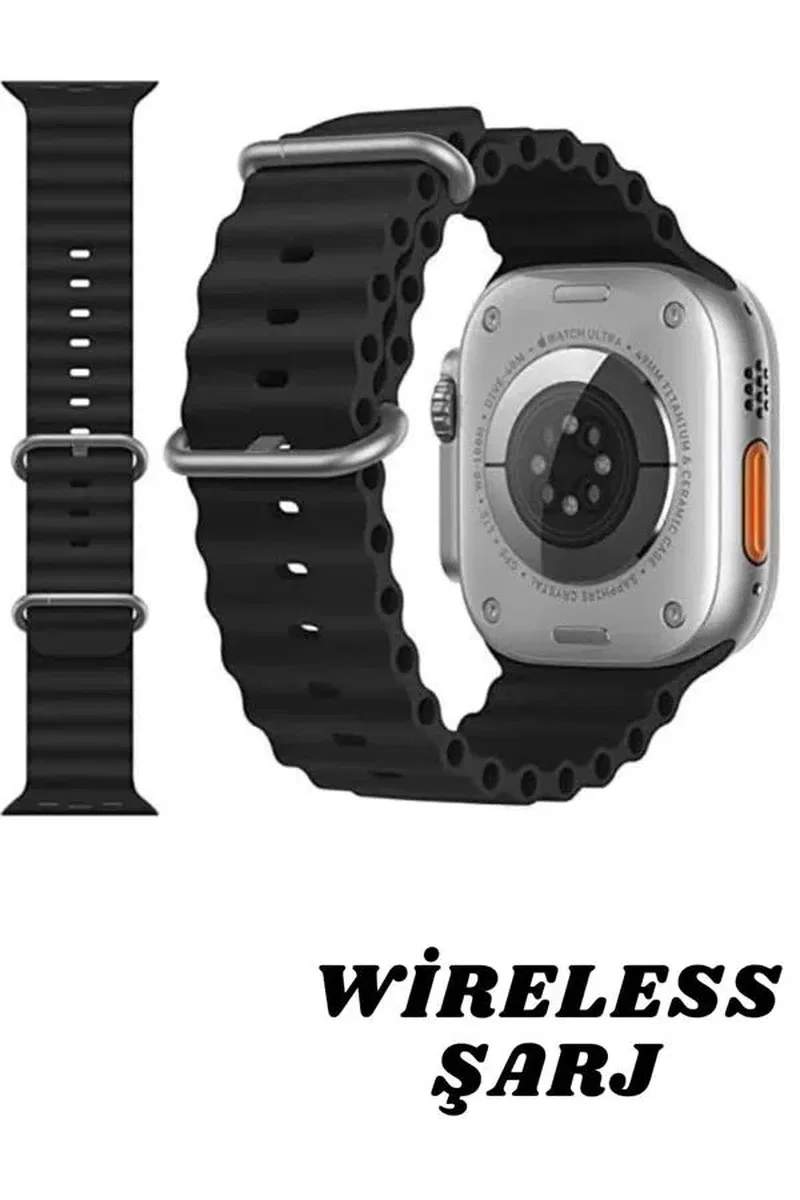 Akıllı Saat Bluetooth Bağlantılı NFC ve GPS Uyumlu Nabız Ölçer Sesli Görüşme Yeni Nesil görsel 4