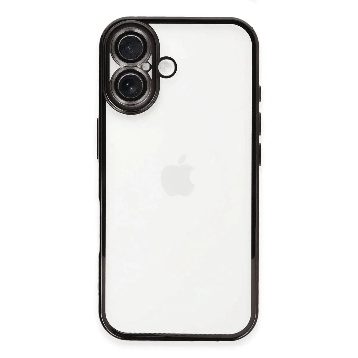 Apple İphone 16 Plus Kılıf Razer Lensli Silikon - Siyah