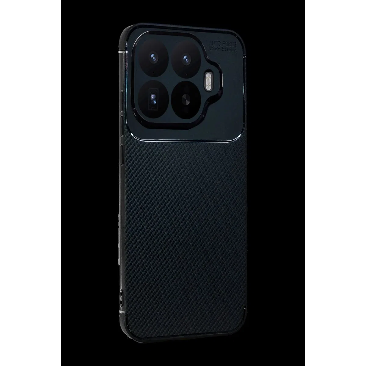 Xiaomi Mi 17t Auto Focus Karbon Kapak - Siyah görsel 2