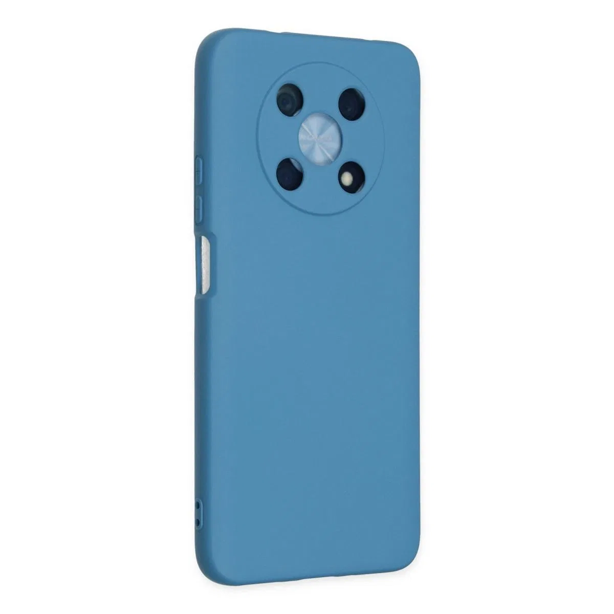 Huawei Nova Y90 Kılıf Nano İçi Kadife Silikon - Mavi görsel 2
