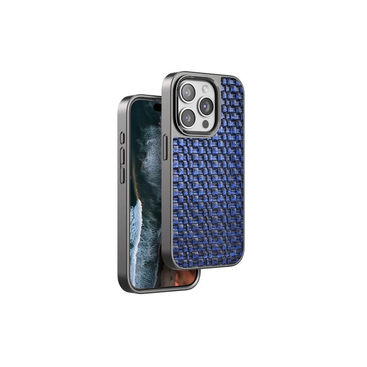 Venco Apple İphone 15 Pro Brand Kapak - Lacivert görsel 2