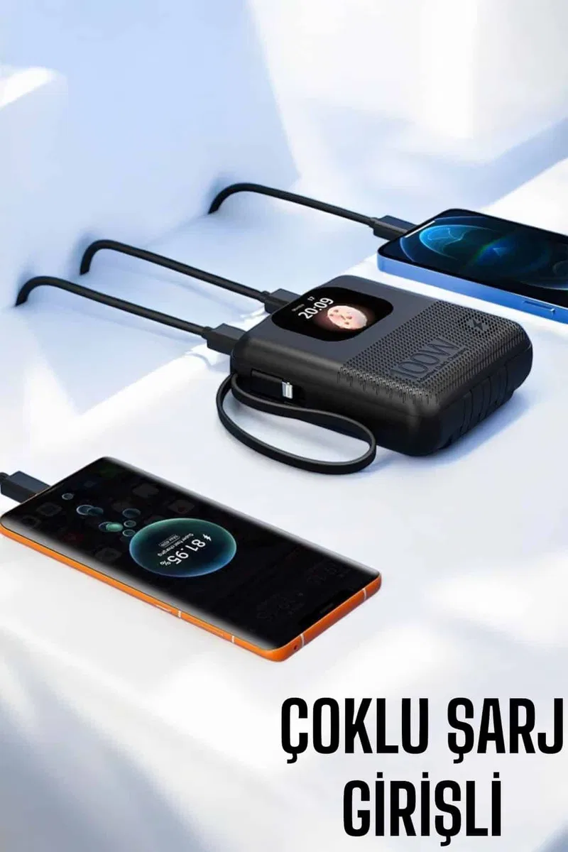 Akıllı Powerbank 10. 000 MAH Müzik Dinleme Mesaj Gönderme Arama Cevaplama görsel 4