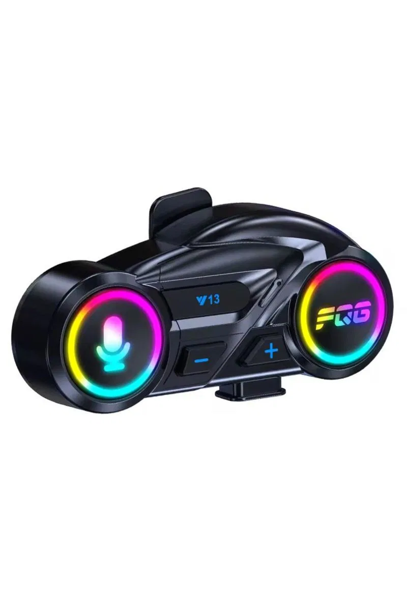 Y13 Motor Kask Kulaklık Rgb Modlu Radyolu Motosiklet Kulaklık 5. 3 Bluetooth Intercom