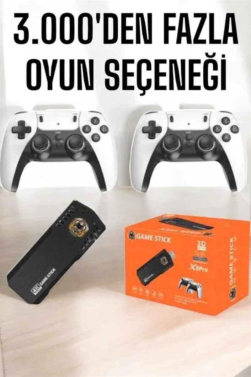 Joystick Çift Kollu Oyun Kolu Retro Oyun Yüksek Çözünürlüklü 3D Game Yeni Nesil görsel 3