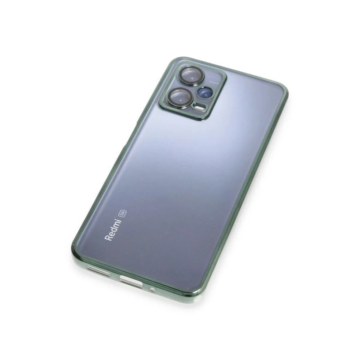 Xiaomi Redmi Note 12 5g Kılıf Razer Lensli Silikon - Yeşil görsel 5