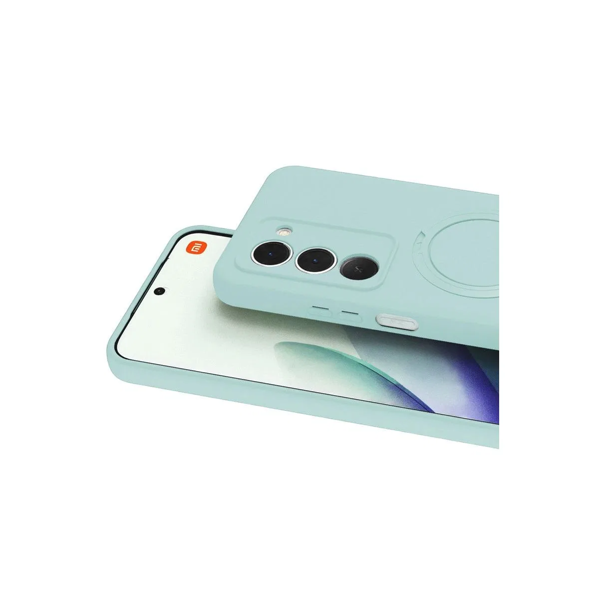Xiaomi Redmi 15 4g Regal Magsafe Standlı Kapak - Su Yeşili görsel 3