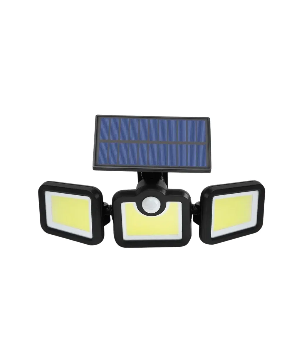 Solar LED Projektör Sensörlü Dış Mekan Güvenlik Lambası görsel 2