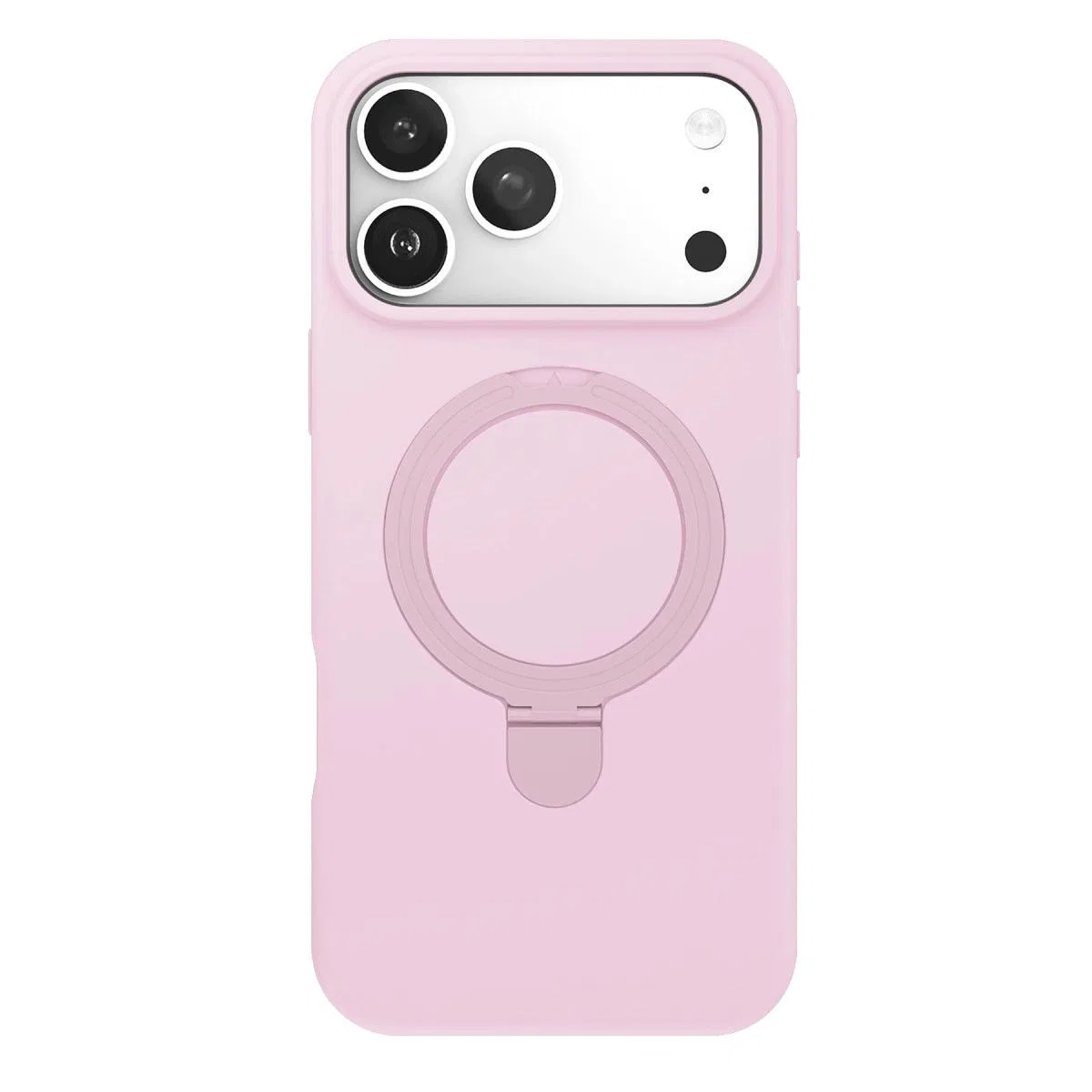 Apple İphone 17 Pro Max Regal Magsafe Standlı Kapak - Açık Pembe görsel 2