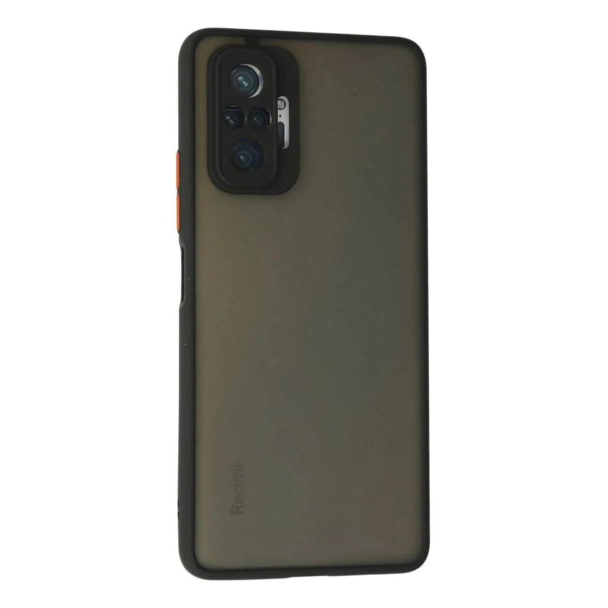 Xiaomi Redmi Note 10 Pro Kılıf Montreal Silikon Kapak - Siyah görsel 2