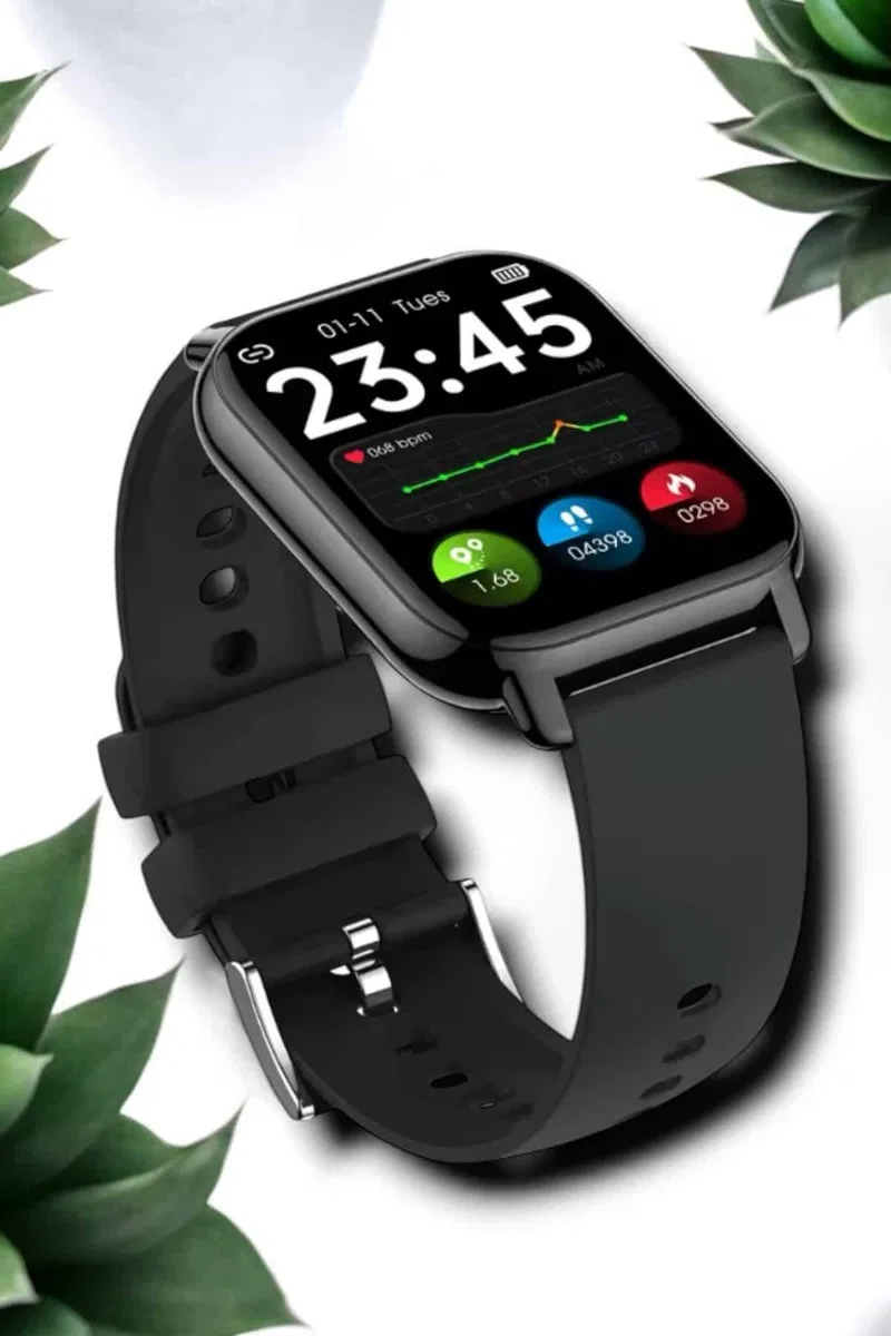 Suya Dayanıklı Bluetooth Akıllı Saat GPS, Adımsayar, Nabız & Sağlık Takibi görsel 2