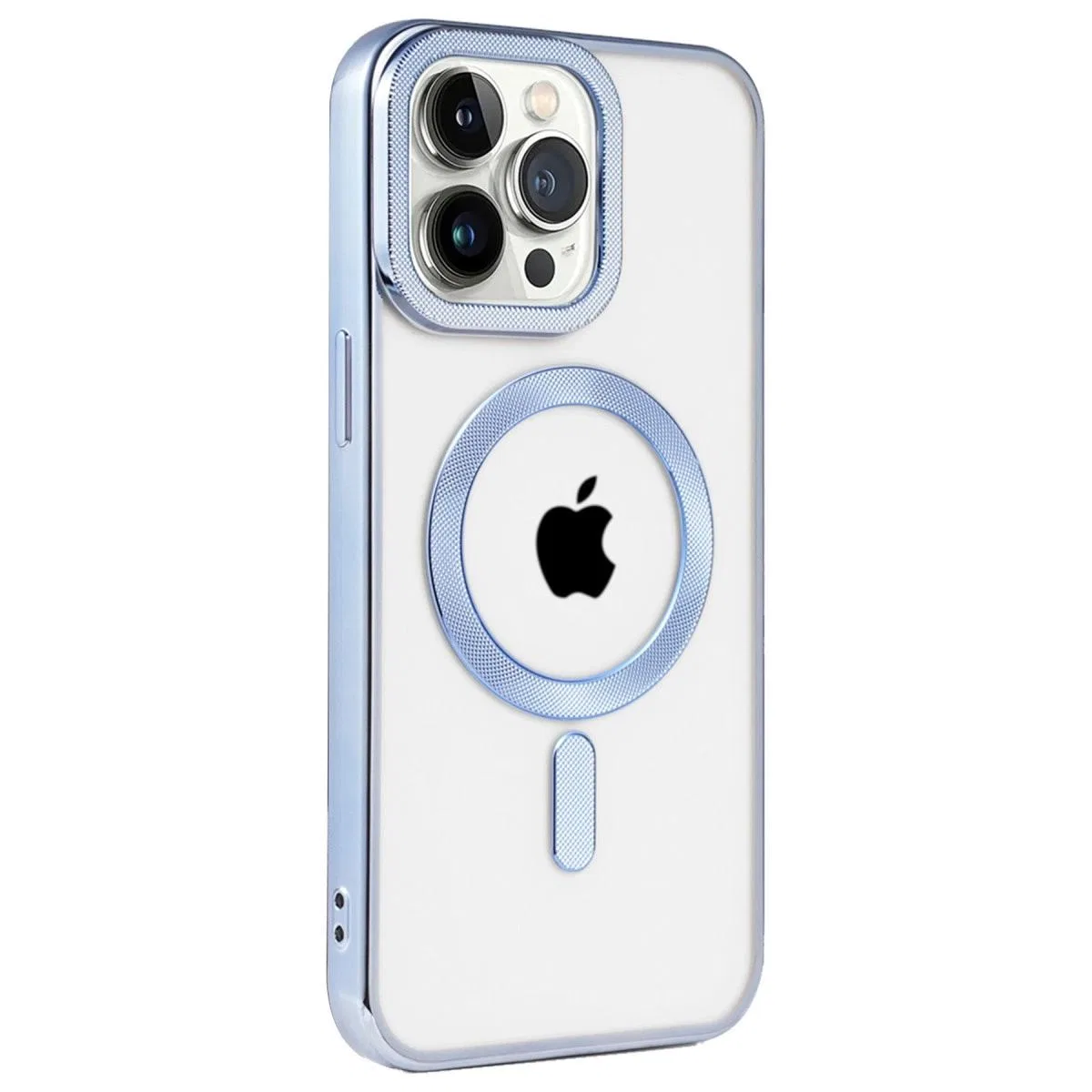 Apple İphone 14 Pro Max Kılıf Kronos Magsafe Kapak - Sierra Blue görsel 2