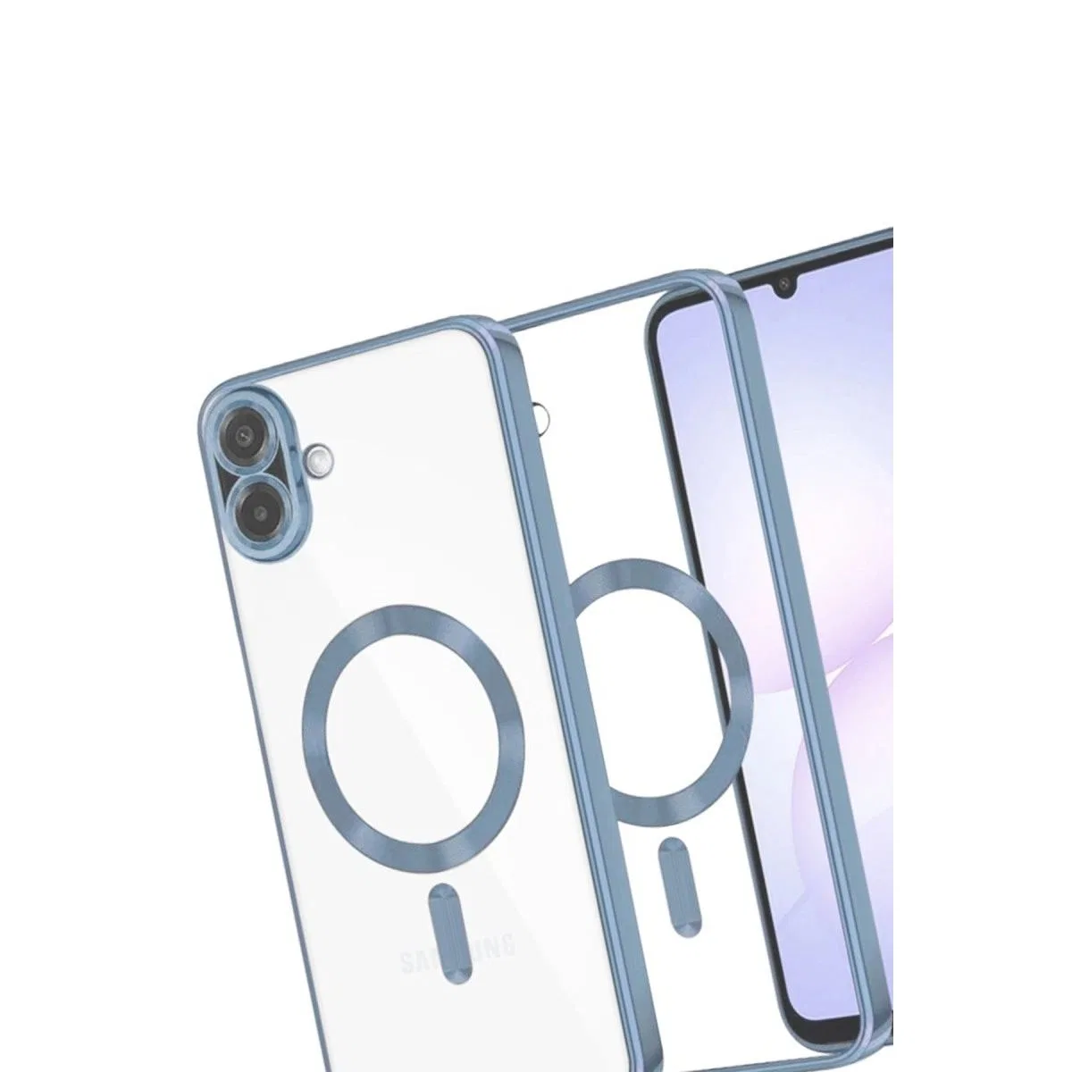 Samsung Galaxy A07 4g Kross Magneticsafe Kapak - Sierra Blue görsel 3