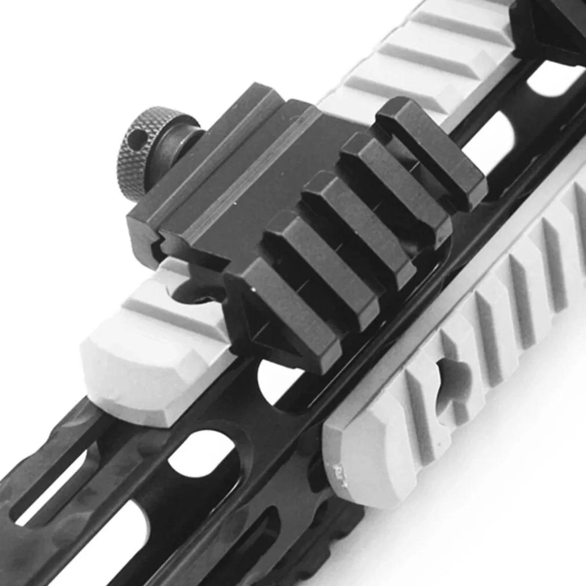 Taktik 45 Derece Açı Ofset Yan Adaptörü Rts 20mm Picatinny Ray görsel 6