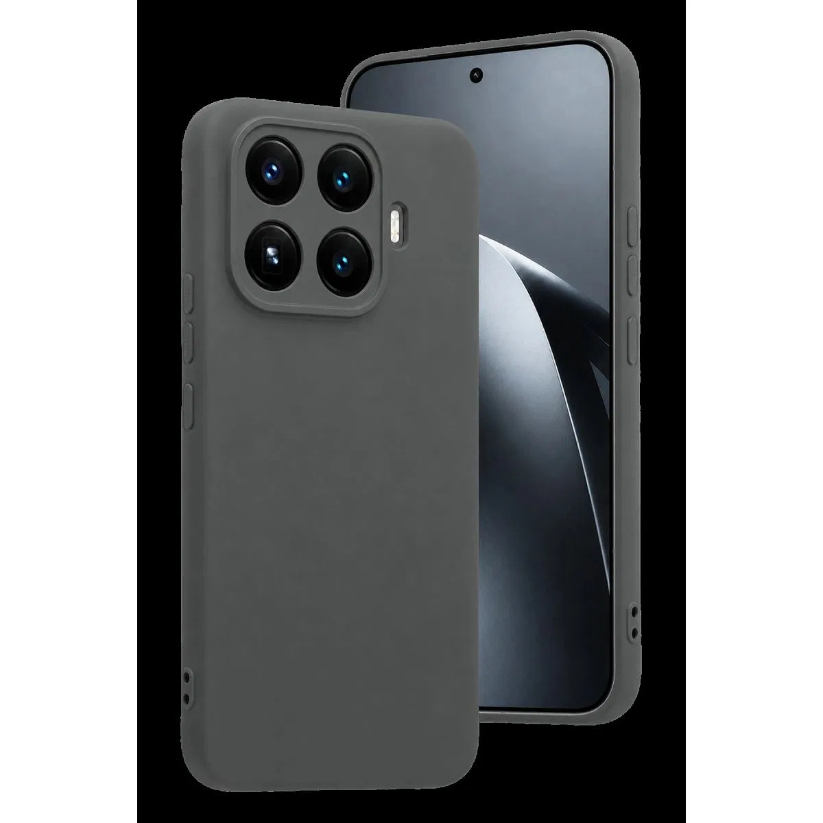 Xiaomi Mi 17t Pro Nano İçi Kadife Silikon - Gri