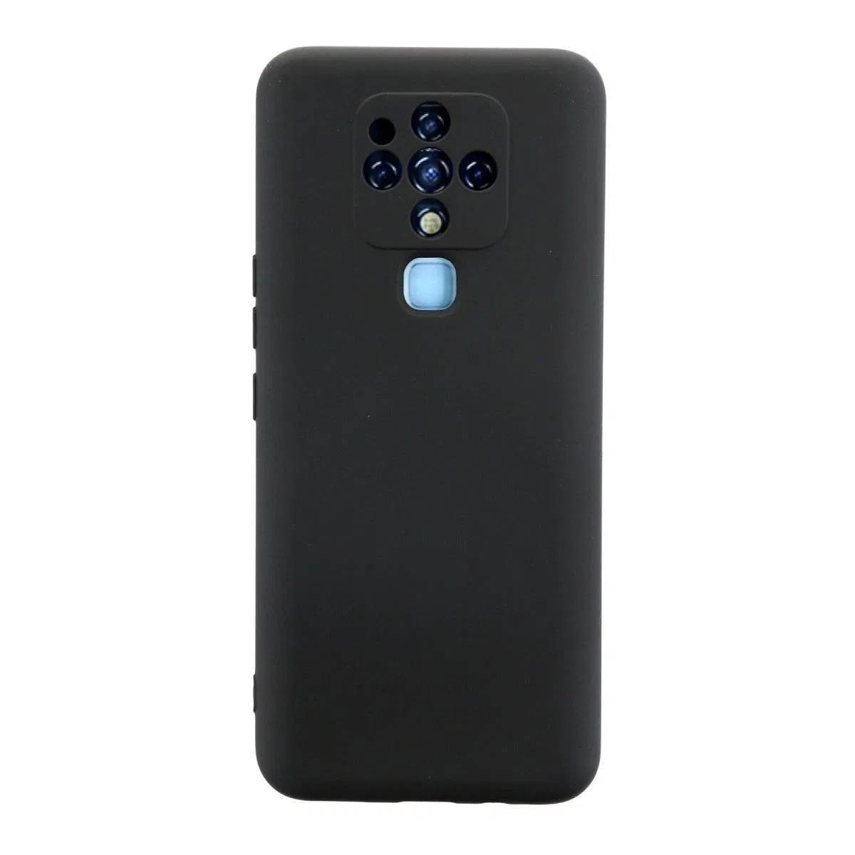 Tecno Camon 16 Kılıf Nano İçi Kadife Silikon - Siyah