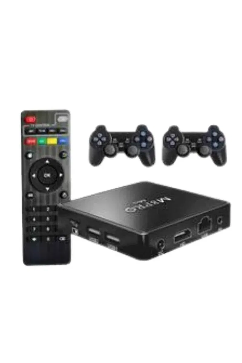 M8 PRO Mini 2. 4G 10K ultra HD 64 GB TV BOX Android TV GAME BOX 2 Adet Oyun Konsolu