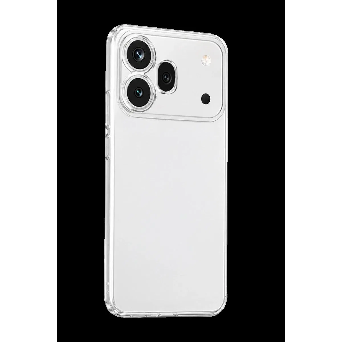 Huawei Honor 600 Pro Lüx Şeffaf Silikon - Şeffaf görsel 2
