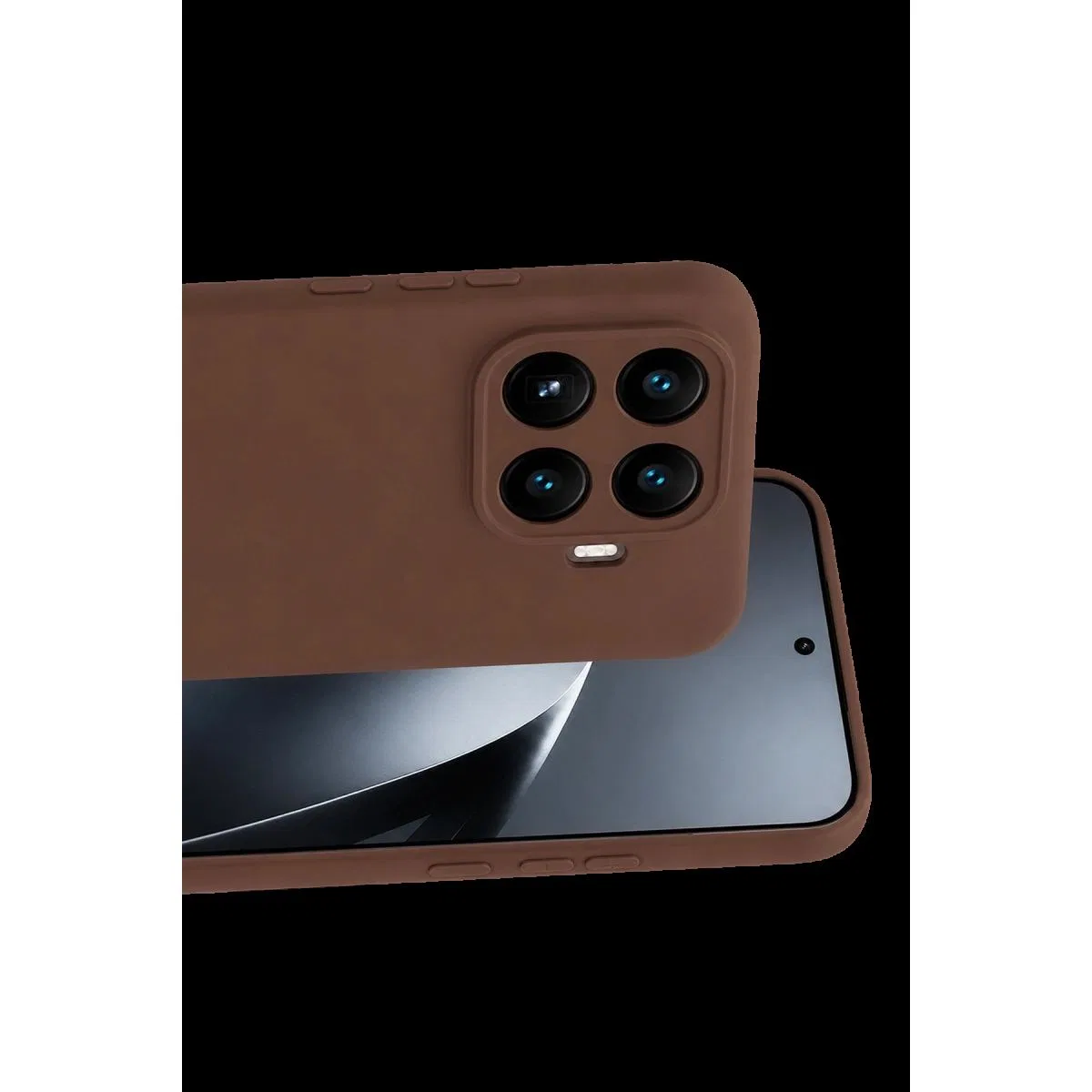 Xiaomi Mi 17t Pro First Silikon - Kahverengi görsel 2
