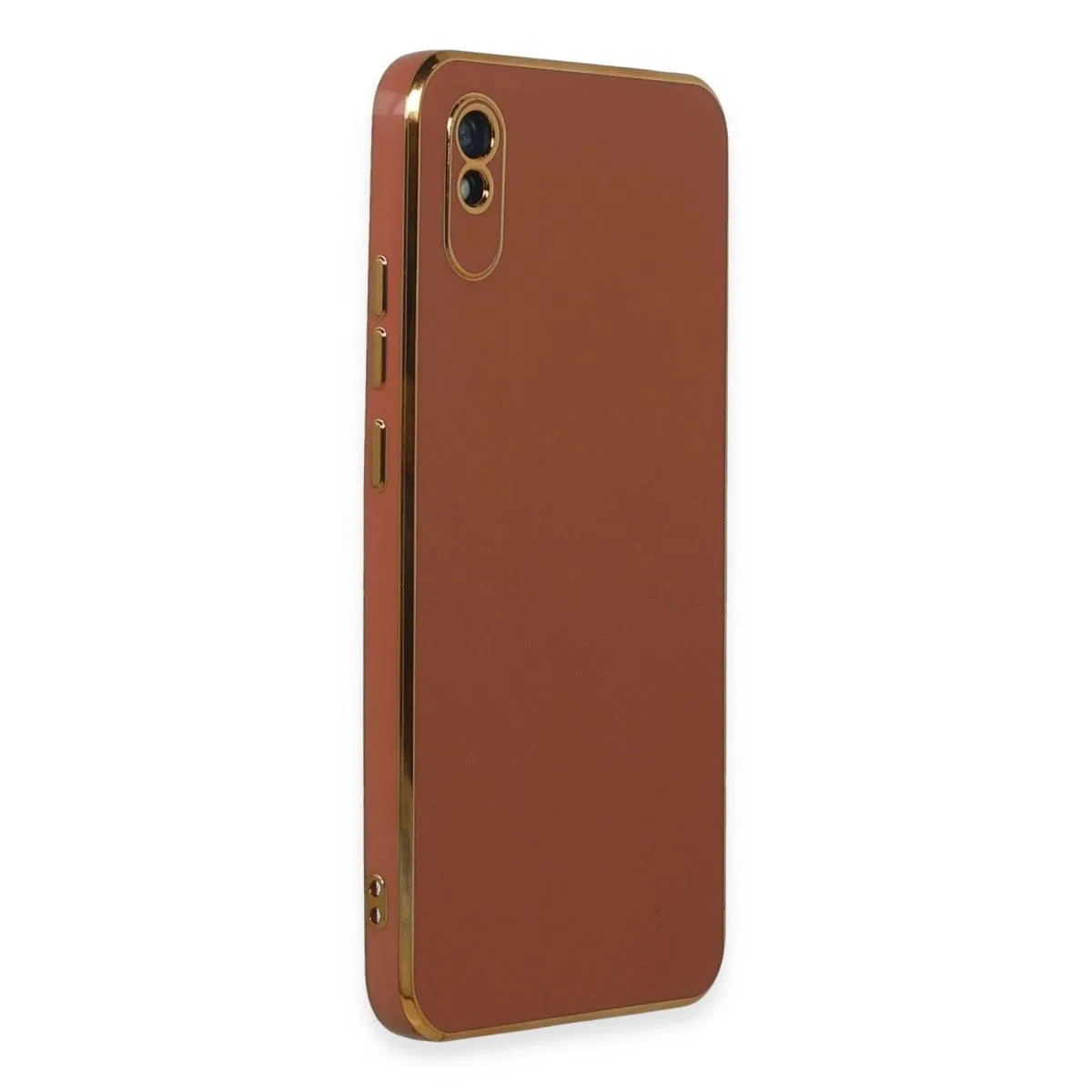 Xiaomi Redmi 9a Kılıf Volet Silikon - Kırmızı görsel 2