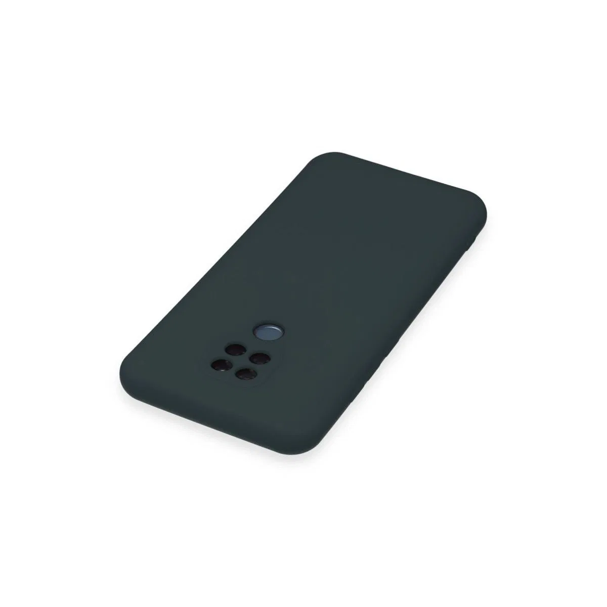 General Mobile Gm 20 Kılıf Nano İçi Kadife Silikon - Koyu Yeşil görsel 4