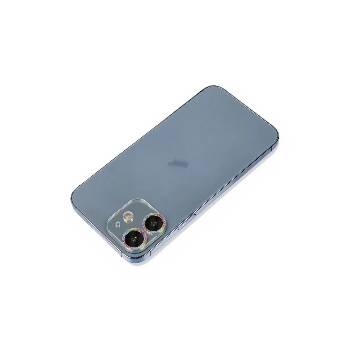Apple İphone 12 Shine Kamera Lens Koruma Cam - Rainbow