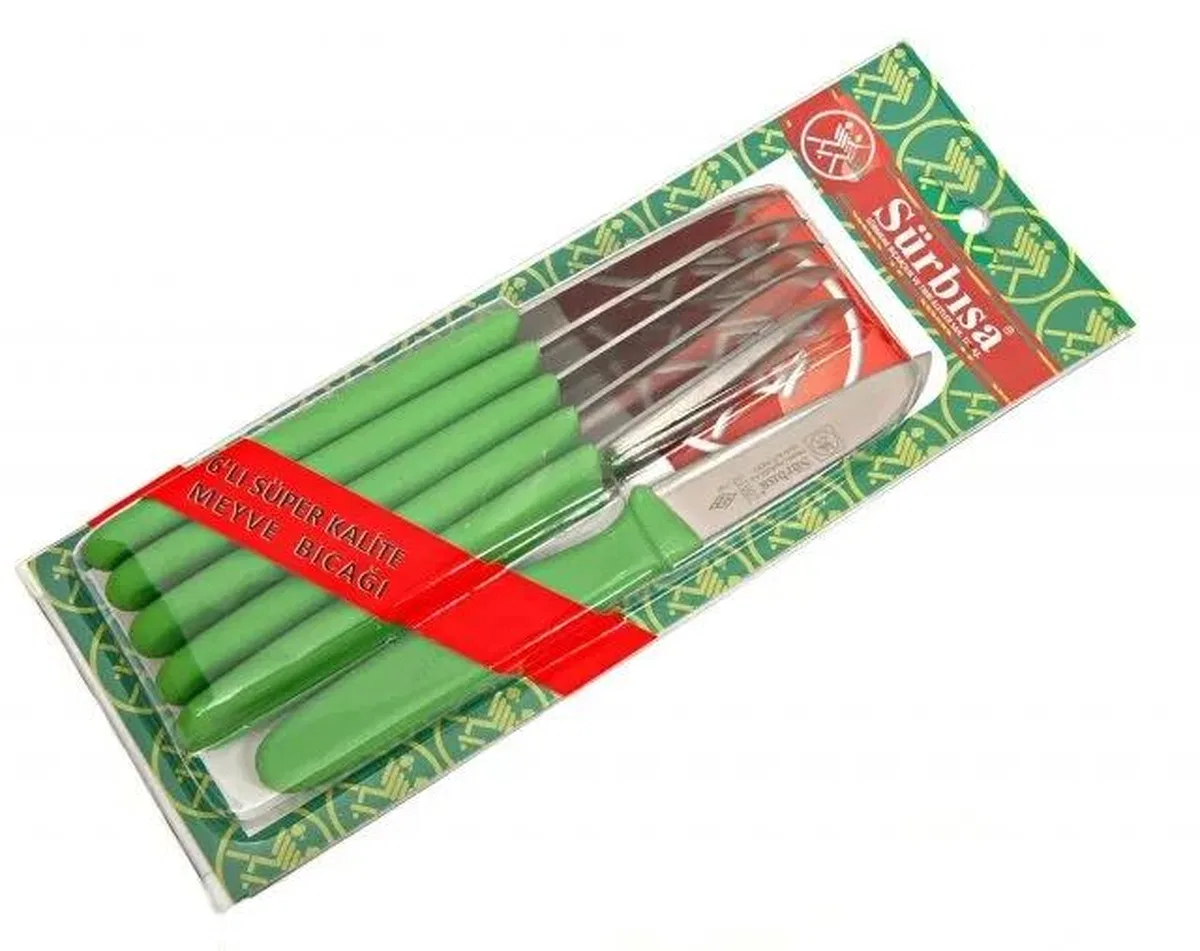 61007 - Sürmene Meyve Bıçağı 7, 5 Cm 6 Lı görsel 2