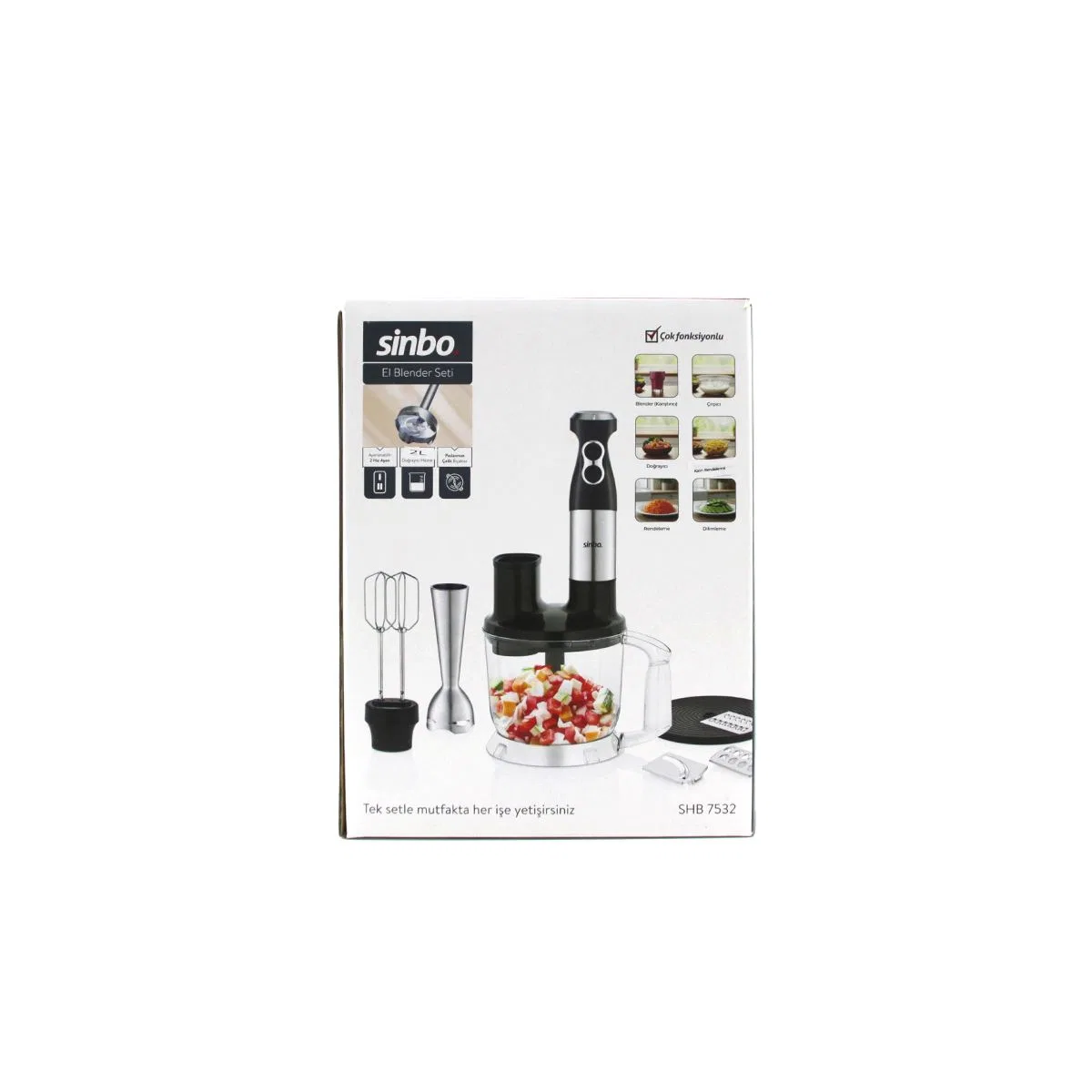2 L Hazneli Multi Blender Seti görsel 2