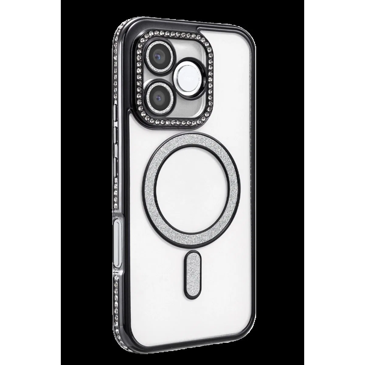 Huawei Honor 600 Lite Joke Simli Magneticsafe Kılıf - Siyah görsel 2