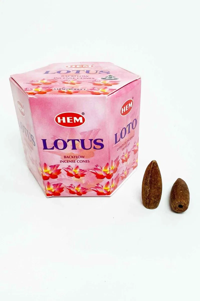 10 Adet Geri Akış Backflow Şelale Tütsü Konisi Tütsü Back Lotus Vanilla görsel 4