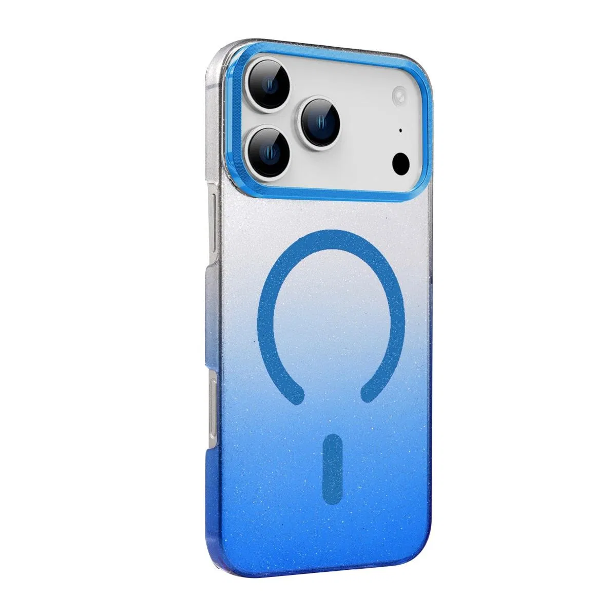 Apple İphone 17 Pro Max Glossy Magsafe Kapak - Mavi görsel 3