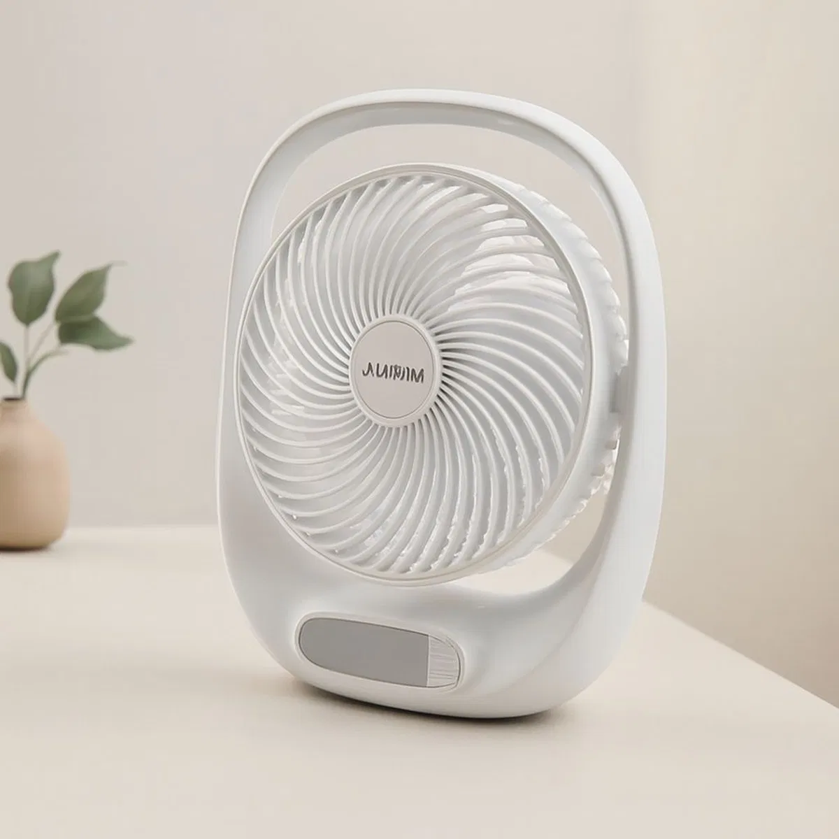 USB Masaüstü Fan 20 cm 3 Kademe Işıklı