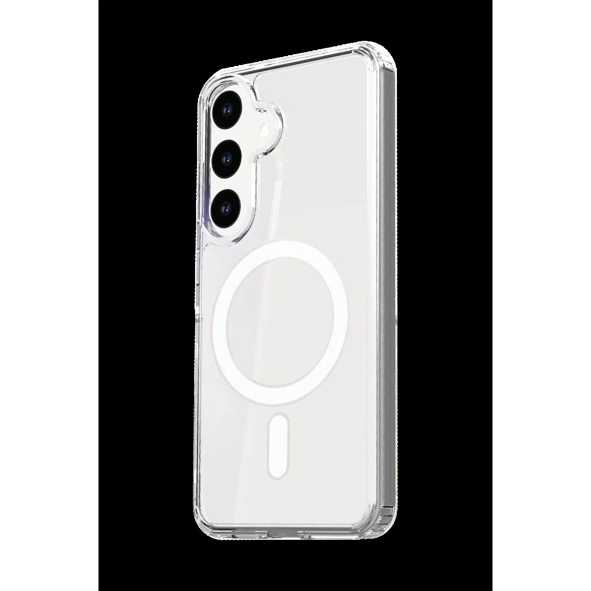 Samsung Galaxy S26 Magneticsafe Şeffaf Silikon - Şeffaf görsel 2