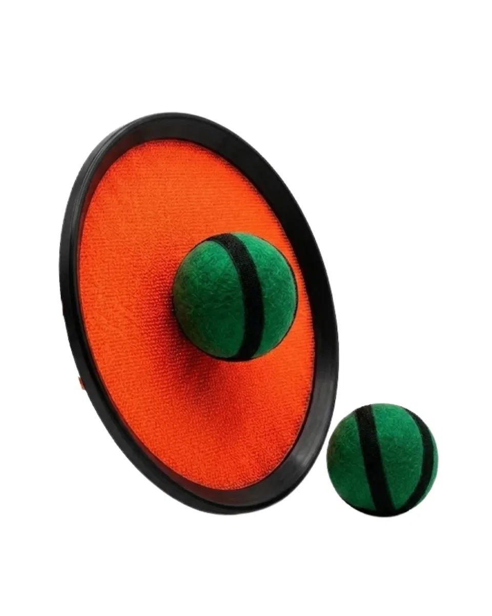 Bahçe Oyuncağı Velcro Top Yakalama Seti İki Kişilik Eğlence Oyunu görsel 3
