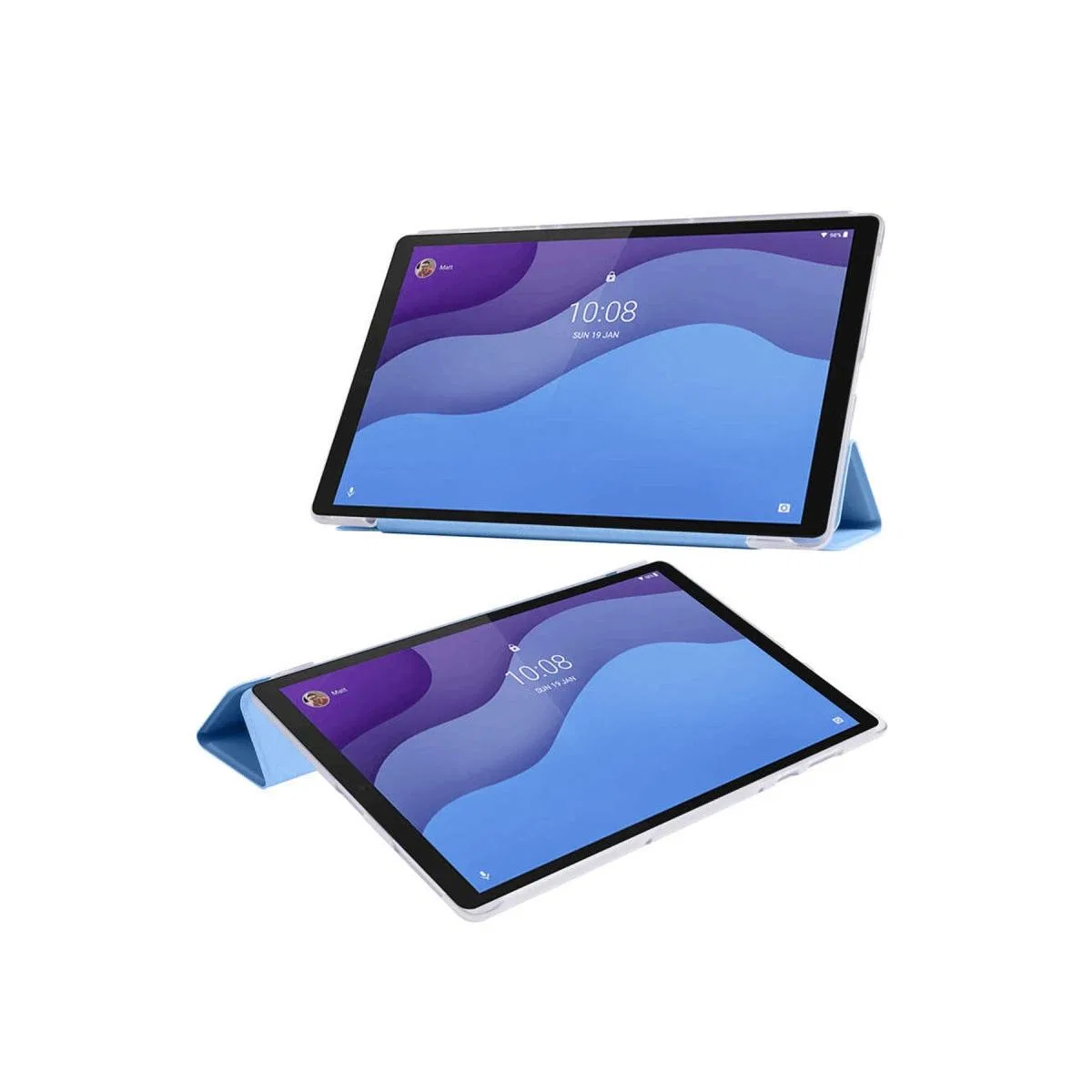 Lenovo M10 Hd X306f Kılıf Tablet Smart Kılıf - Rose Gold görsel 2