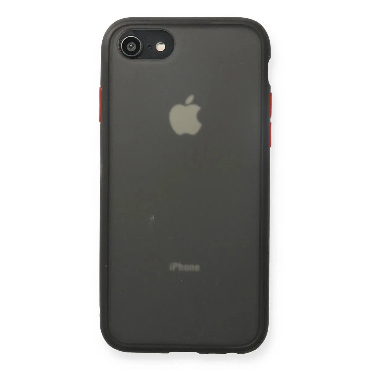 Apple İphone 7 Kılıf Montreal Silikon Kapak - Siyah