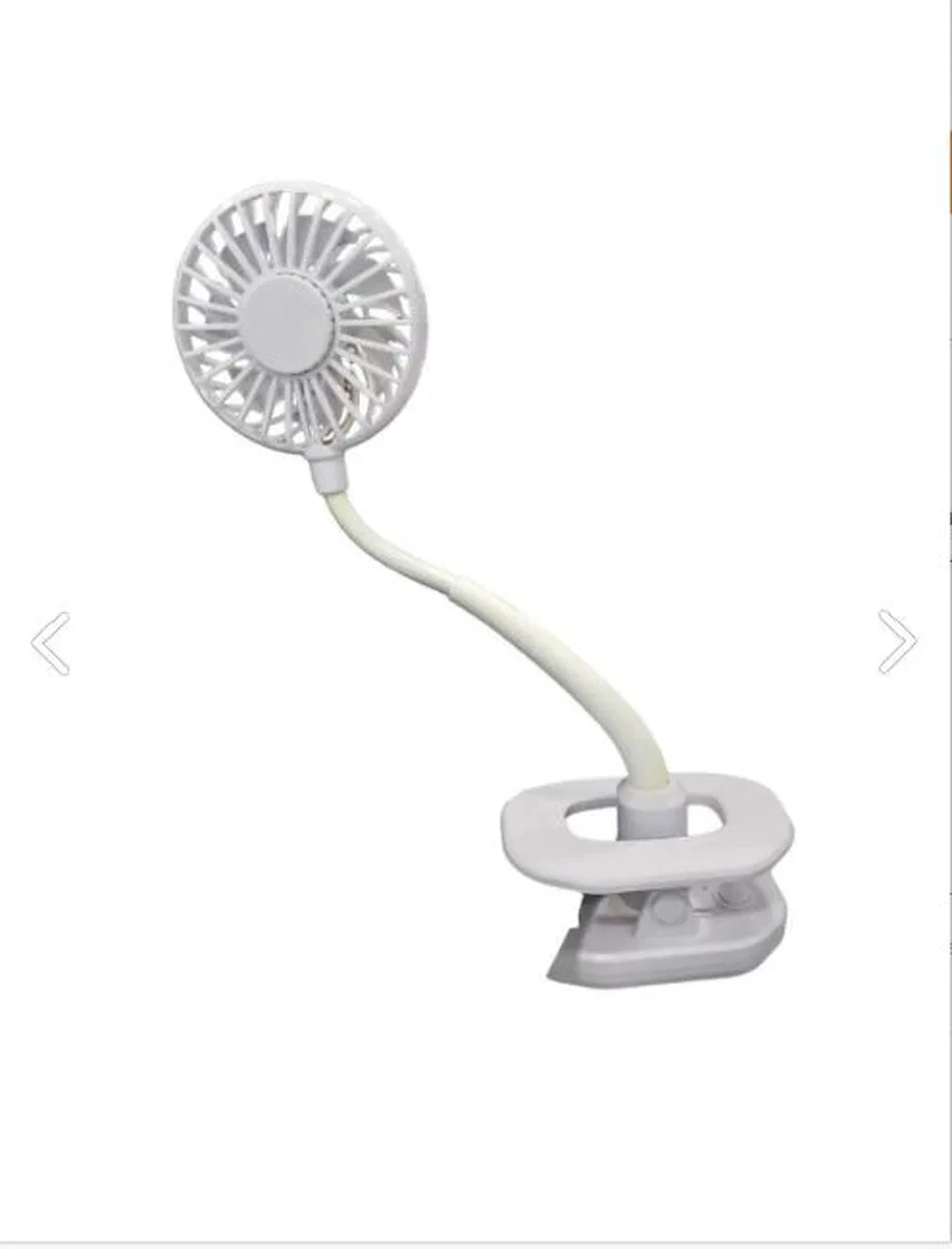 Portatif Işıklı Mini Klipsli Fan görsel 4