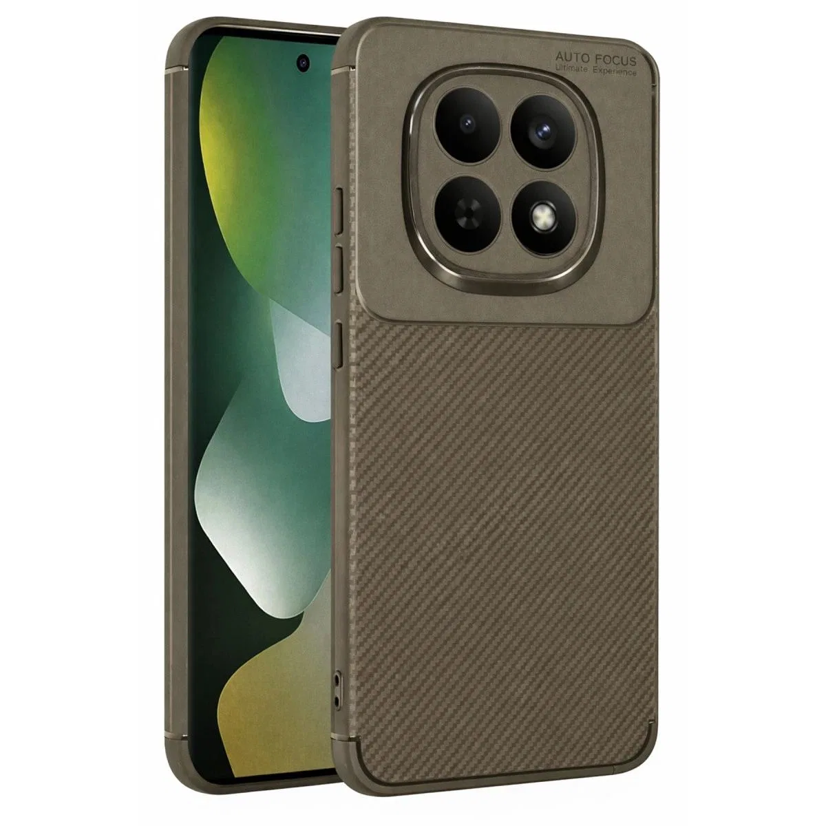 Xiaomi Redmi Note 15 Pro 4g Auto Focus Karbon Kapak - Kahverengi