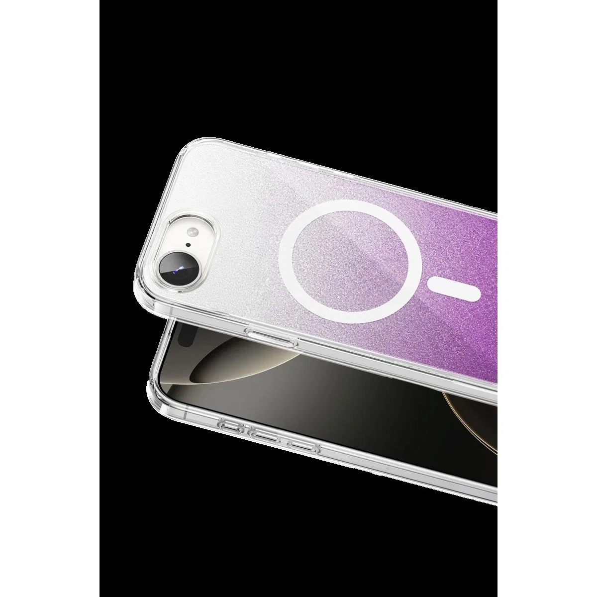 Onegif Apple İphone 17e Sora Simli Magsafe Kapak - Mor görsel 2