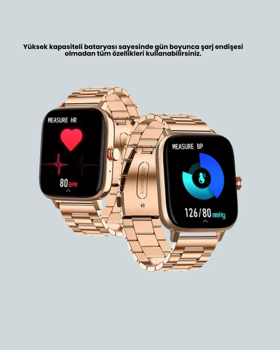 Sağlık Takipli Akıllı Saat 117 Spor Modlu AMOLED Ekran görsel 5