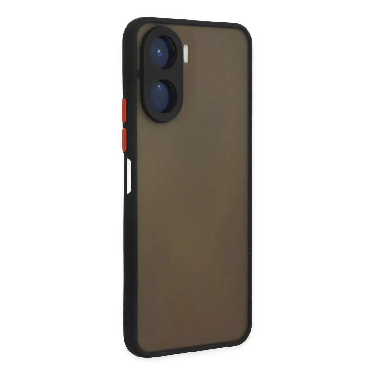 Vivo Y16 Kılıf Montreal Silikon Kapak - Siyah görsel 2