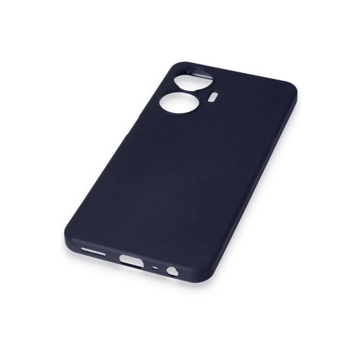 Realme C55 Kılıf First Silikon - Lacivert görsel 6