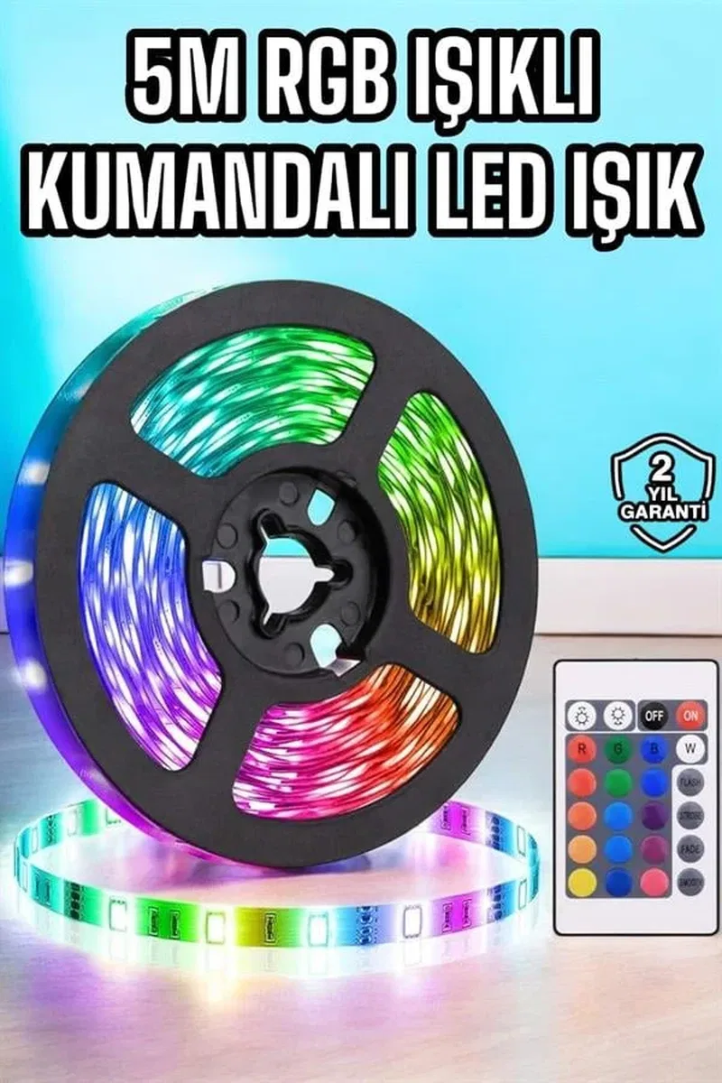 5M RGB Işıklı Her Ortama Uygun Led Işık görsel 2
