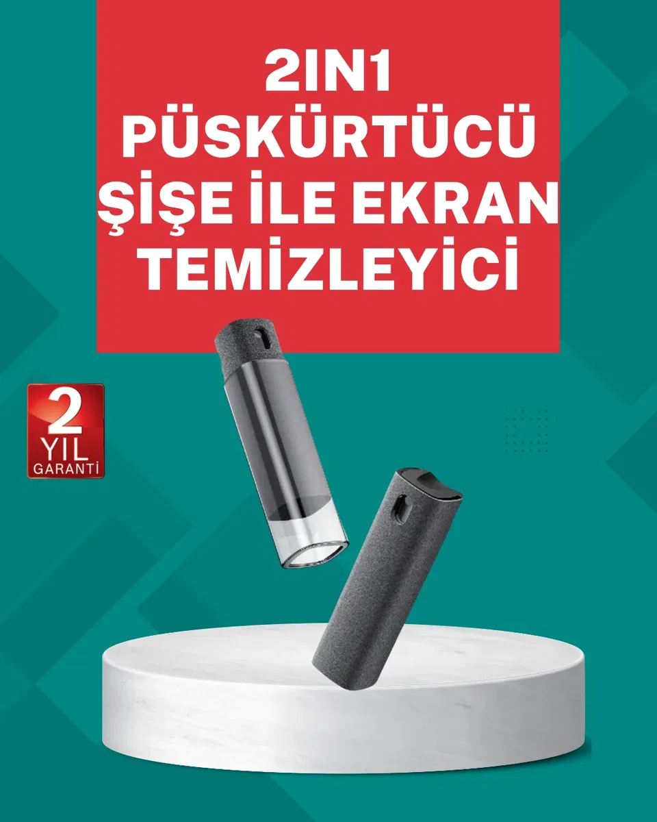 Ekran Temizleyici Nano Sprey Güvenli Çiziksiz Temizlik