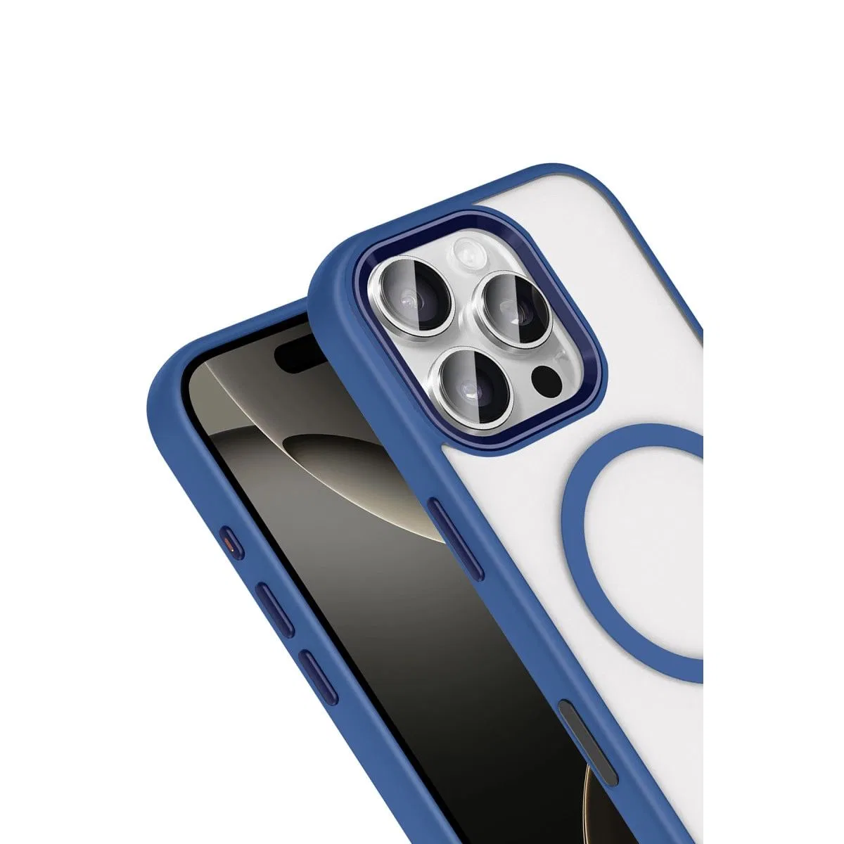 Joko Apple İphone 16 Pro Max Terea Magsafe Kapak - Lacivert görsel 2