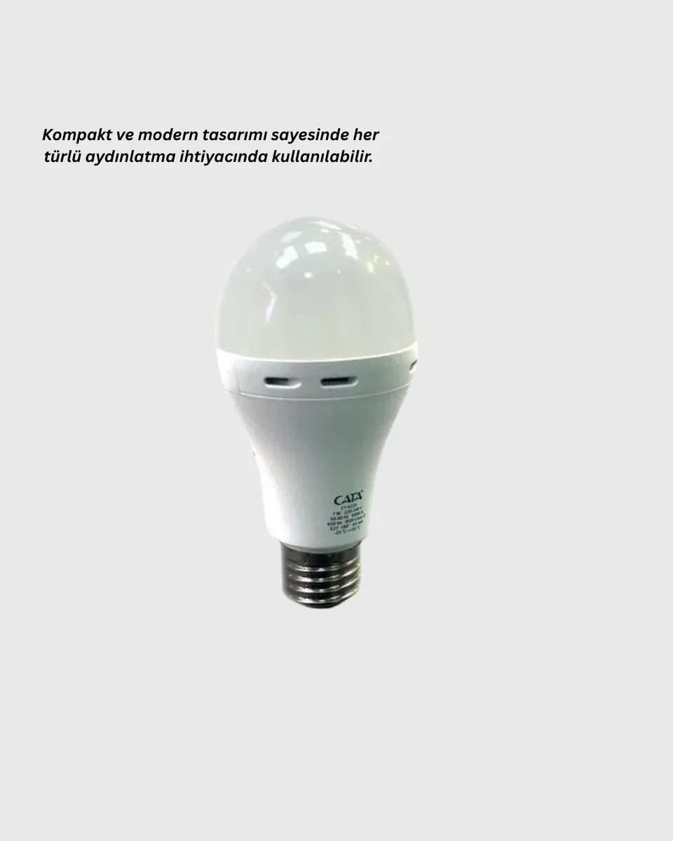 DL-2030 Şarjlı LED Ampul görsel 4