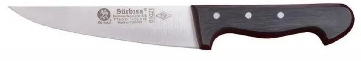 61021 - Sürmene Kasap Kemik Sıyırma Bıçağı 16 Cm görsel 2