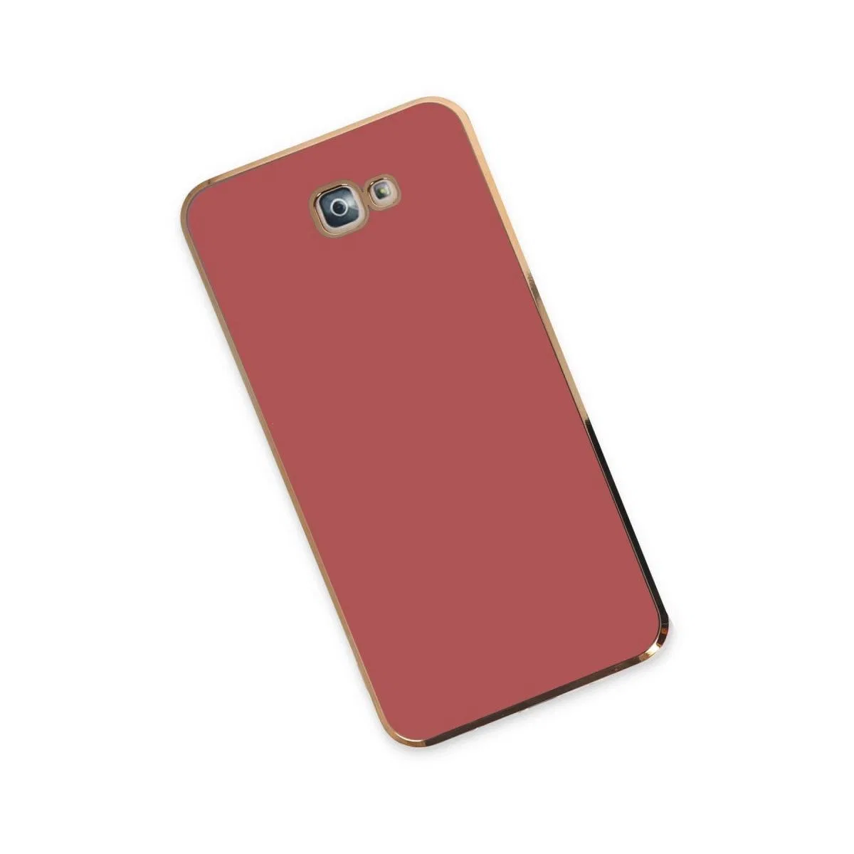Samsung Galaxy J7 Prime Kılıf Volet Silikon - Kırmızı görsel 3