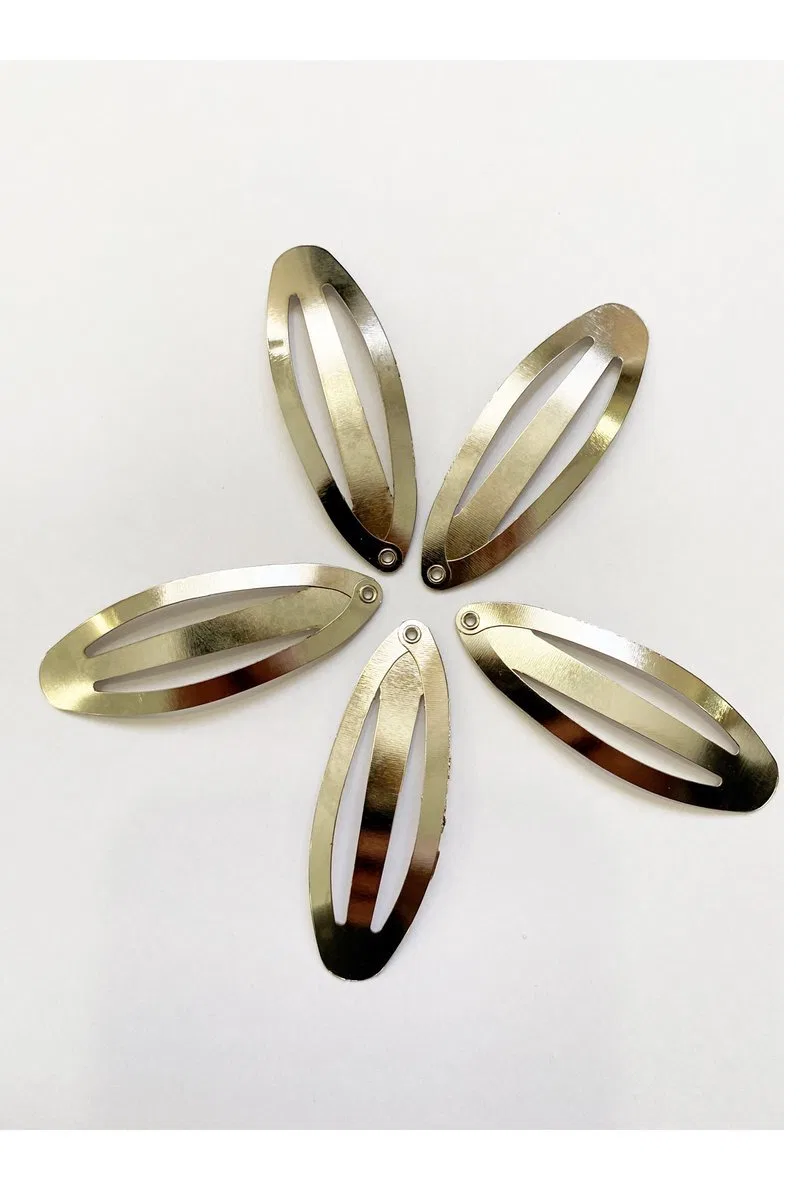 15 Adet Metal Çıt Çıt Toka 6 cm mudanis görsel 2