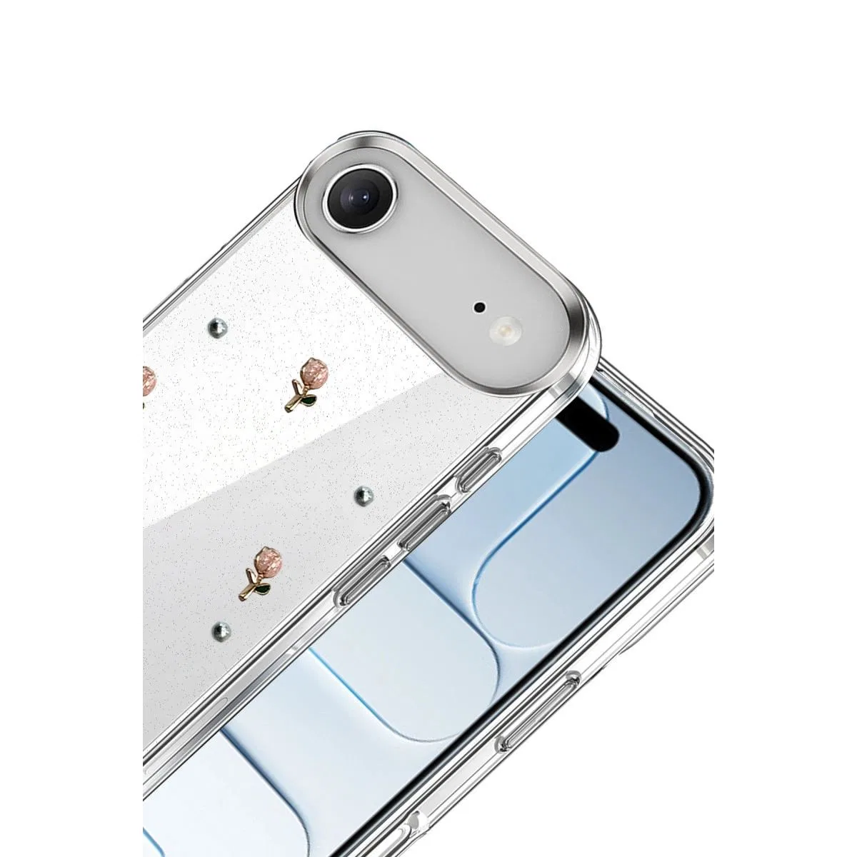 Apple İphone 17 Air Fiyonk Desenli Kapak - Desen 6 görsel 2