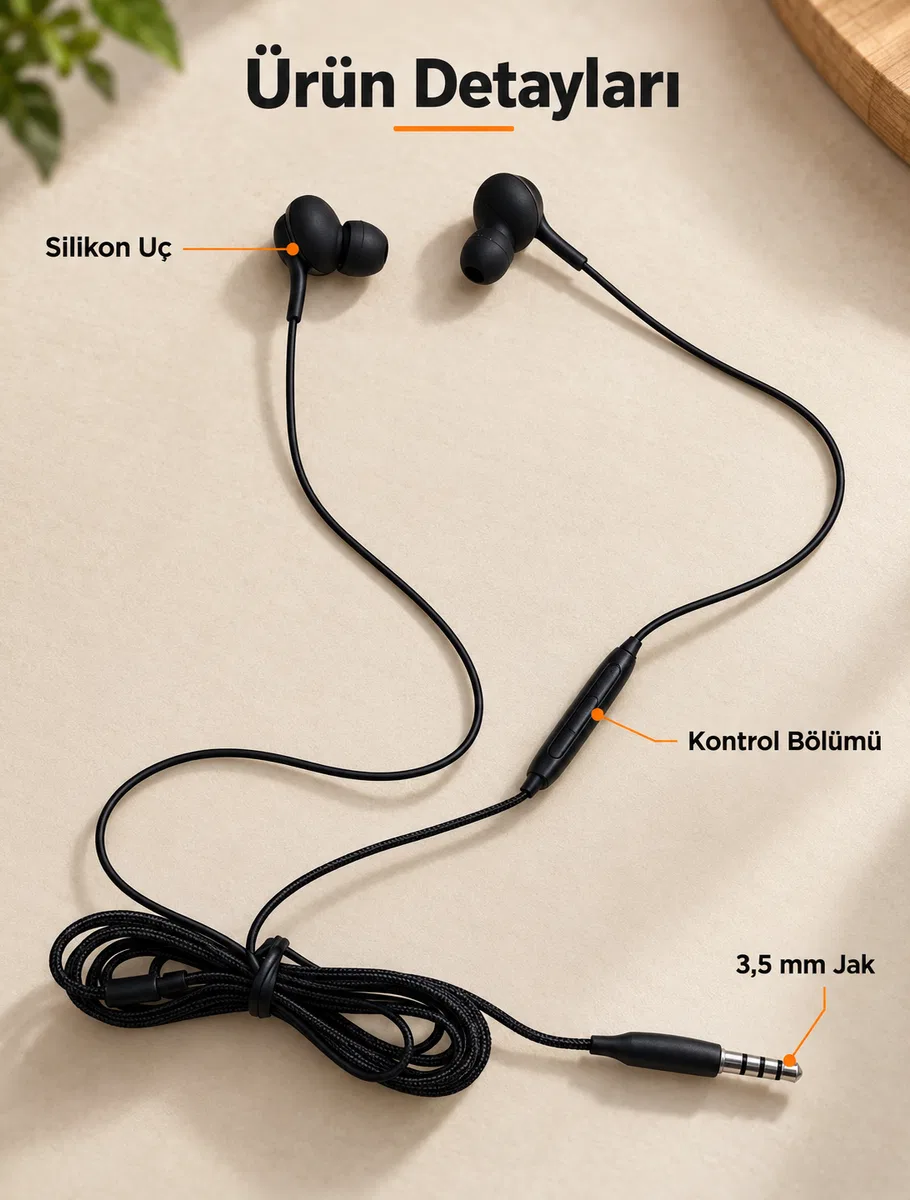 S10 Kablolu Kulaklık görsel 2
